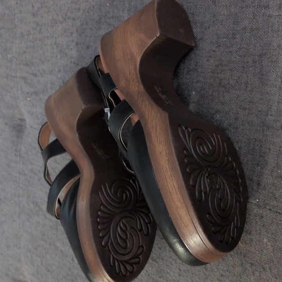 BOC platform slingback mary Jane mules worn once size 8 - Picture 4 of 8